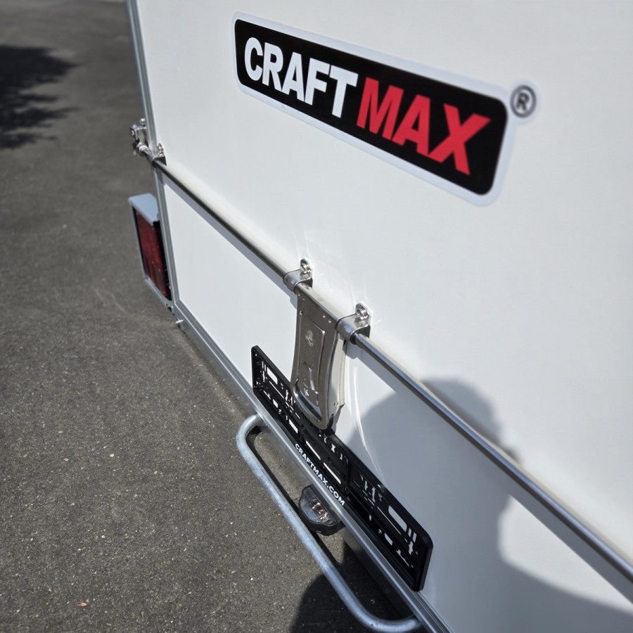 CRAFTMAX-1300-Hydraulischer-Absenkanhaenger-Motorradtransporter-ThermoSandwich-Kofferaufbau-2
