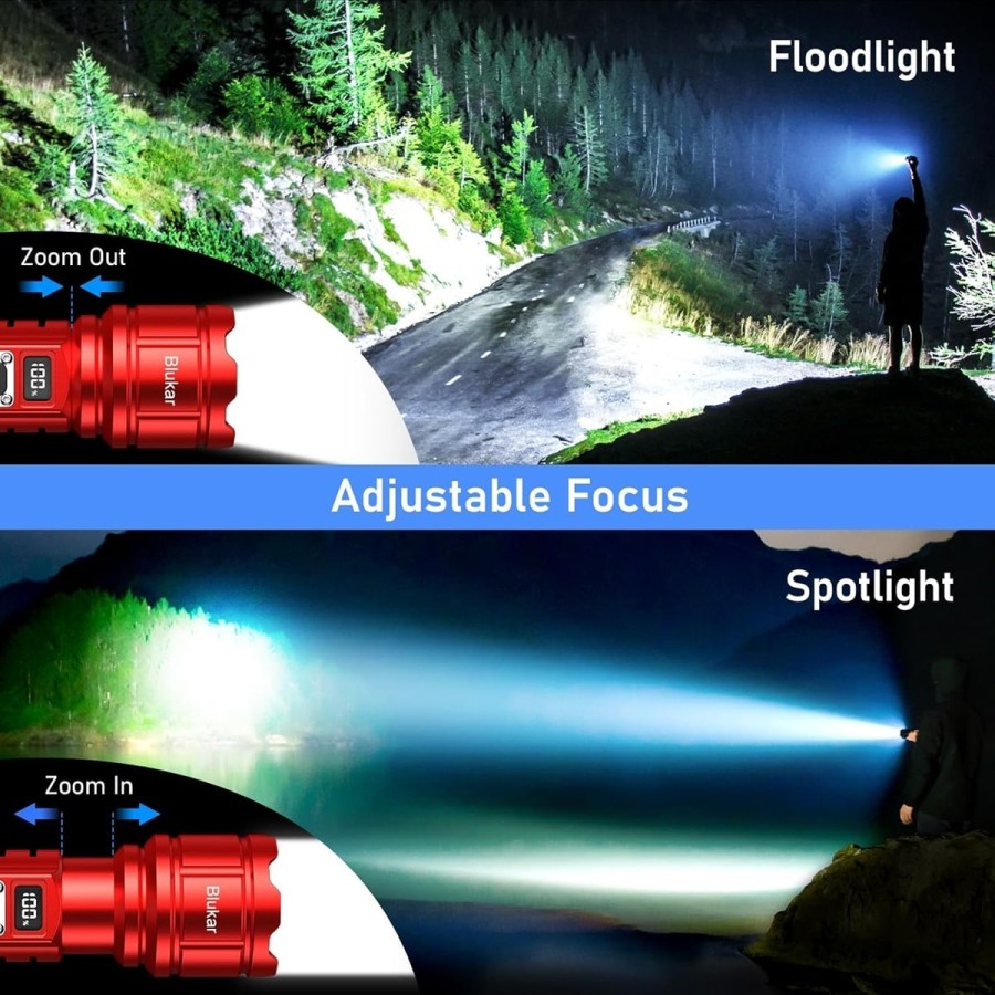Taktische-Taschenlampe-mit-Zoom-Flashlight-5-Lichtmodi-inkl.-Ladegeraet-Koffer-500.000-Lumen-extrem-hell-6