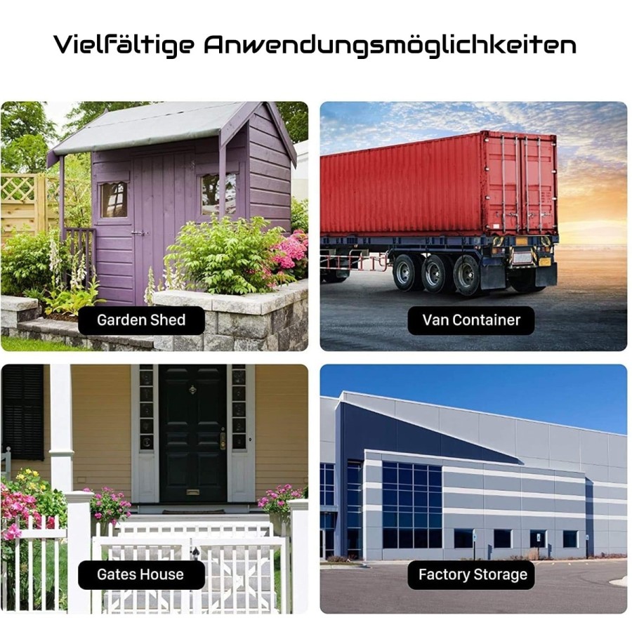 Panzer-Sicherheitsschloss-fuer-LieferwagenVanTransporterKofferanhaenger-mit-Messingzylinder-2