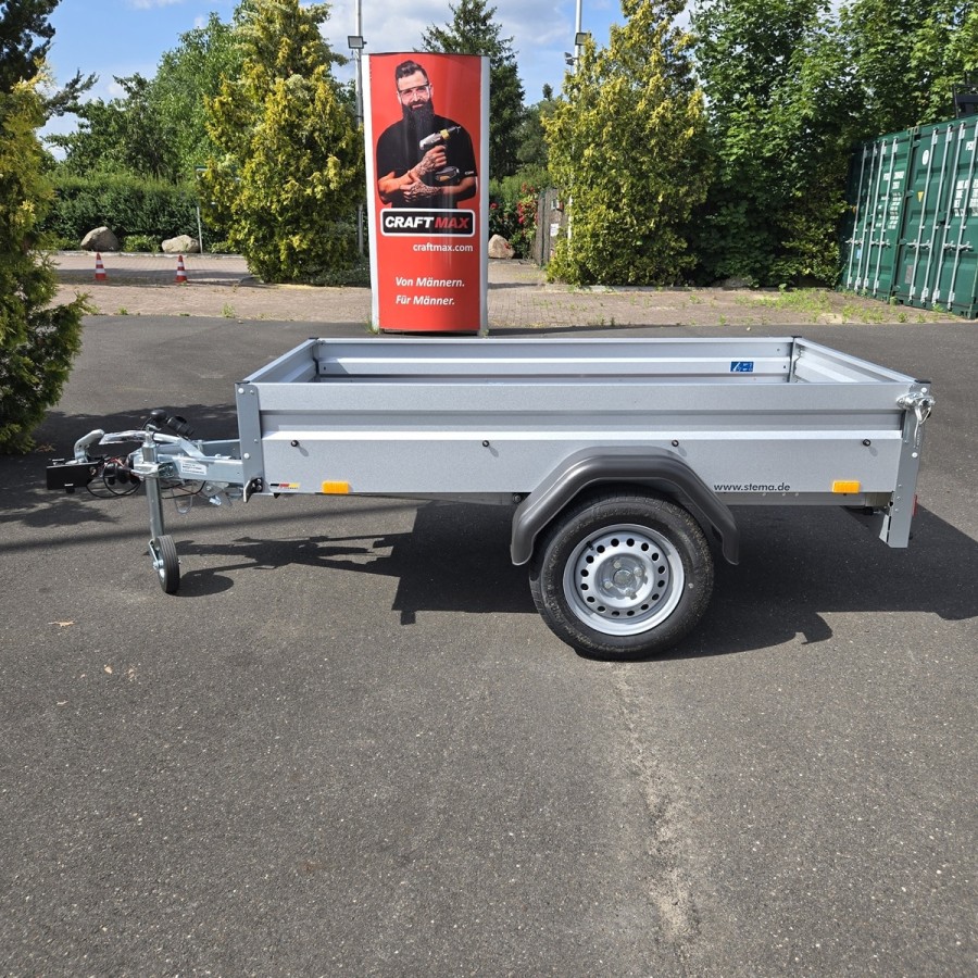 STEMA-FT-8.5-20-10.1B-Kastenanhaenger-850kg-gebremst-2.01×1.08×0.33m-V-Deichsel-–-100kmh-4