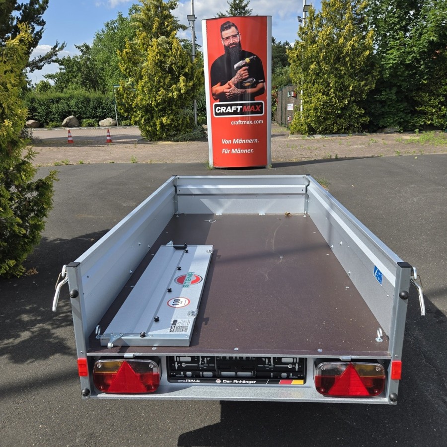 STEMA-FT-8.5-20-10.1B-Kastenanhaenger-850kg-gebremst-2.01×1.08×0.33m-V-Deichsel-–-100kmh-8