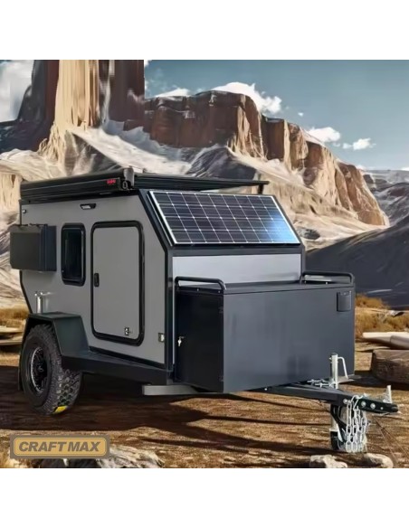 CRAFTMAX-OffRoad-Mini-Caravan-1000-ThermoSandwich-2.11x1.22x1.22m-vollausgestattet-mit-Moebel-Bett-Fenster-Tuer-Solar-100kmh-1