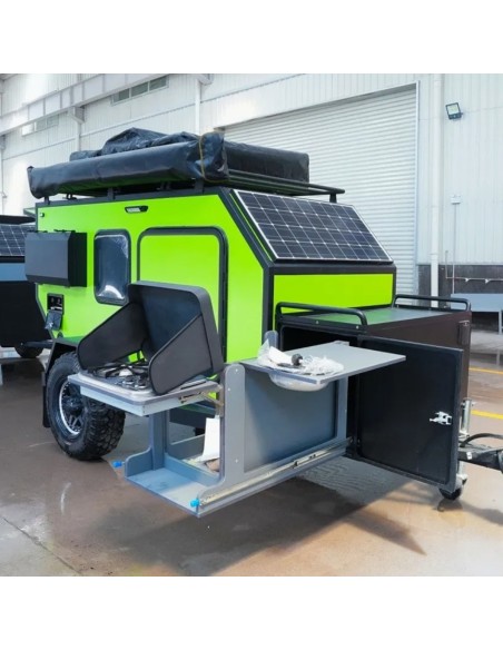 CRAFTMAX-OffRoad-Camping-Anhaenger-1300kg-Einachs-3.00x1.50x1.80m-mit-Klappe-nach-oben-Fenster-Tuer-100kmh-13