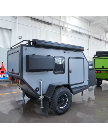 CRAFTMAX-OffRoad-Mini-Caravan-1000-ThermoSandwich-2.11x1.22x1.22m-vollausgestattet-mit-Moebel-Bett-Fenster-Tuer-Solar-100kmh-15