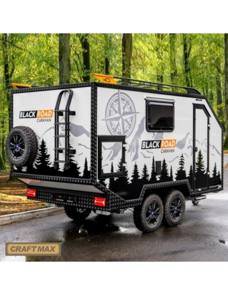 CRAFTMAX®-OffRoad-Caravan-BLACK-ROAD-SOLAR-2700-Tandem-100kmh