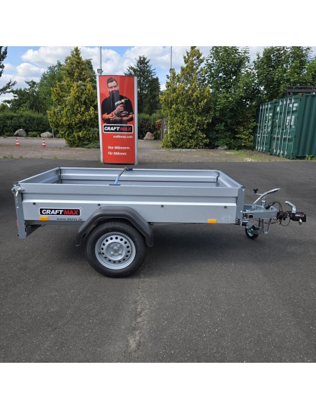 CRAFTMAX-Kastenanhaenger-850-gebremst-2.01×1.08×0.33m-V-Deichsel-100kmh-Zulassung-6