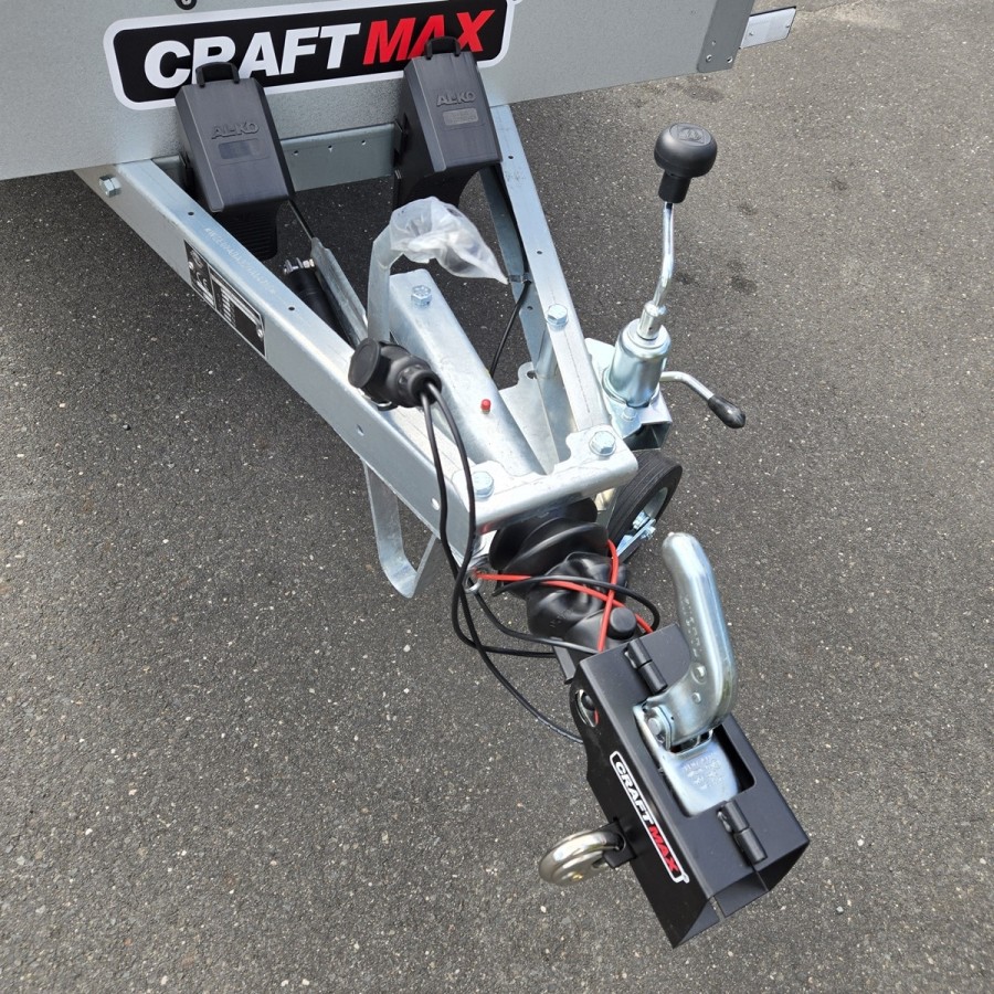 CRAFTMAX-Kastenanhaenger-850-gebremst-2.01×1.08×0.33m-V-Deichsel-100kmh-Zulassung-7