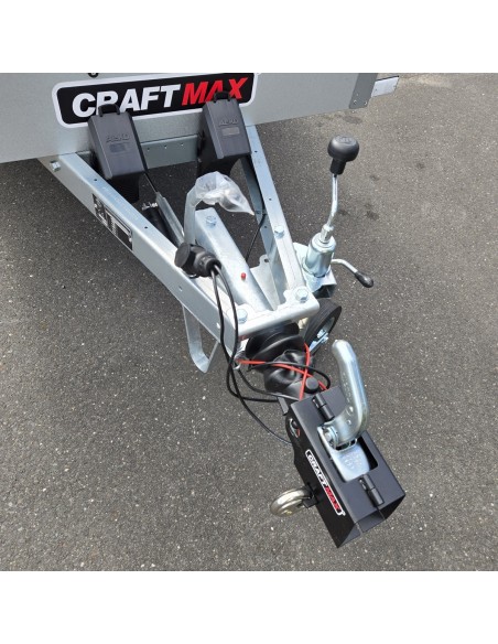CRAFTMAX-Kastenanhaenger-850-gebremst-2.01×1.08×0.33m-V-Deichsel-100kmh-Zulassung-7