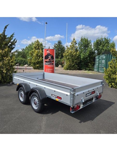 CRAFTMAX-2000-Tandem-Tieflader-PKW-Anhaenger-ALU-Zink-Bordwaende-3.01×1.53x0.35m-made-in-germany-5