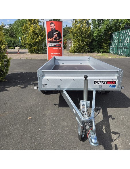 CRAFTMAX-2000-Tandem-Tieflader-PKW-Anhaenger-ALU-Zink-Bordwaende-3.01×1.53x0.35m-made-in-germany-6