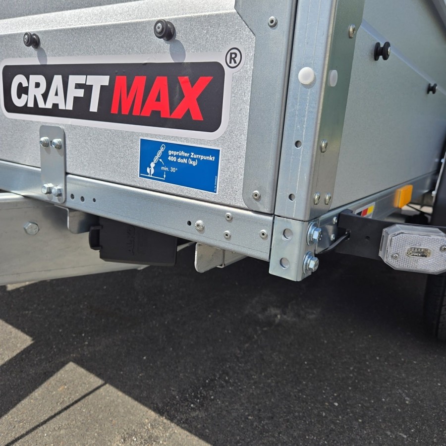 CRAFTMAX-2000-Tandem-Tieflader-PKW-Anhaenger-ALU-Zink-Bordwaende-3.01×1.53x0.35m-made-in-germany-7
