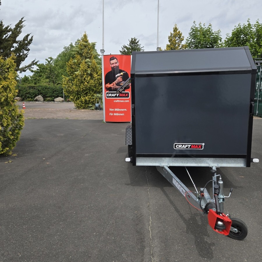 OffRoad-Camping-anhaenger-1000kg-mit-Heckklappe-Tuer-2-Fenster-2-Dachtraeger-variabler-Innen-Trennwand-MT-Reifen-7