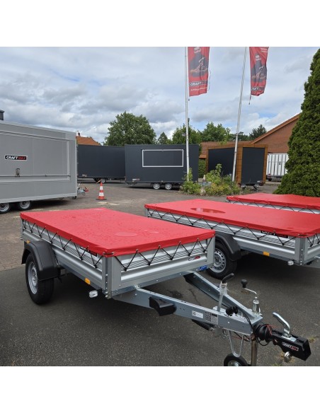 CRAFTMAX®-1300-ALU-Kastenanhaenger-2.51x1.28x0.35m-gebremst-V-Deichsel-100kmh-3