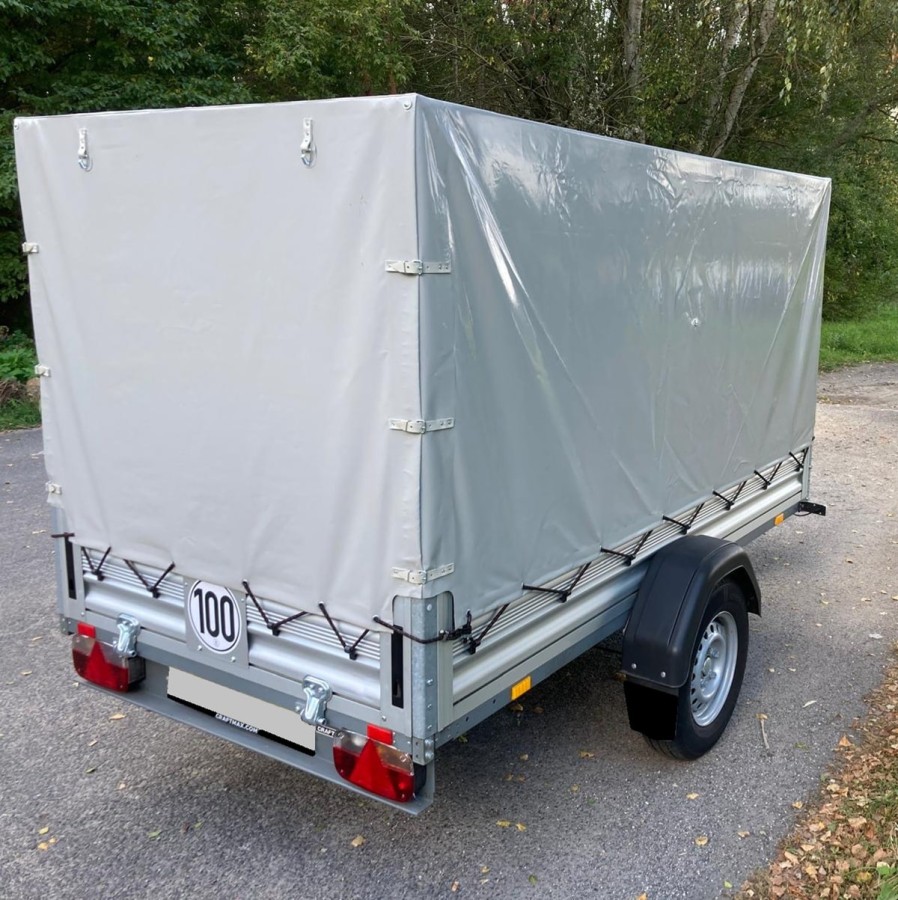 PVC-Hochplane-Gestell-2.51x1.28m-Hoehe-1.25m-mit-Gummigurt-fuer-Kastenanhaenger-V-Serie-FT-SyStema-3
