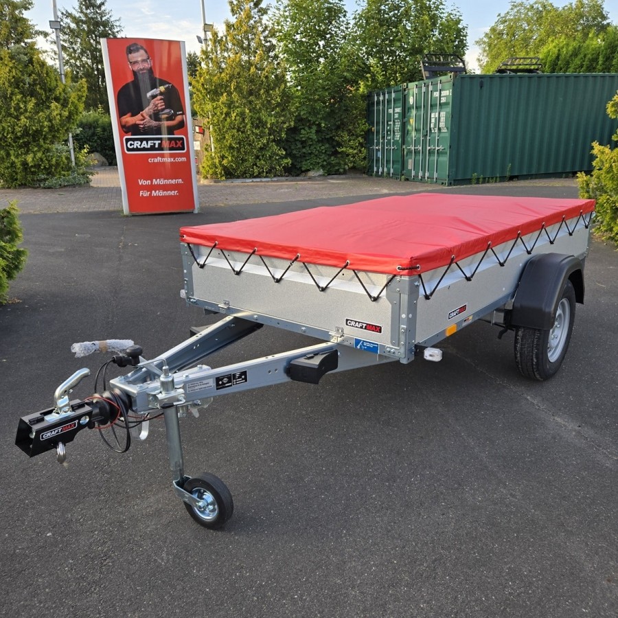 1300kg-Kastenanhaenger-Tieflader-mit-Flachplane