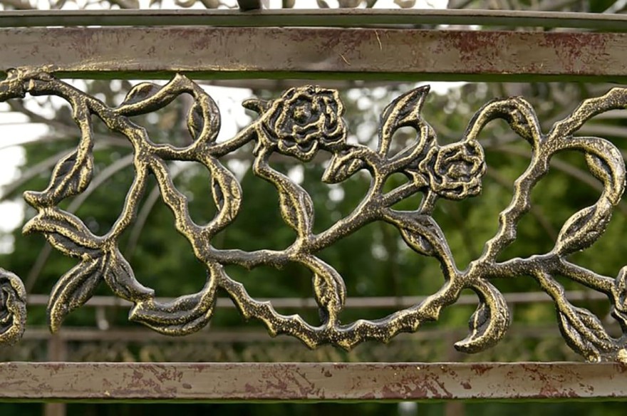 Luxus-Gartenpavillon-Runder-Rankpavillon-Palais-O-3.70m-im-prachtvollen-Rokoko-Stil-antikBronze-4