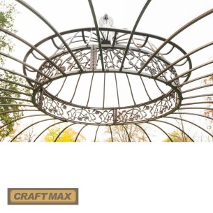 Luxus-Gartenpavillon-Runder-Rankpavillon-Palais-O-5.00m-Hoehe-4.45m-prachtvoller-Rokoko-Stil-antikBronze-1 2