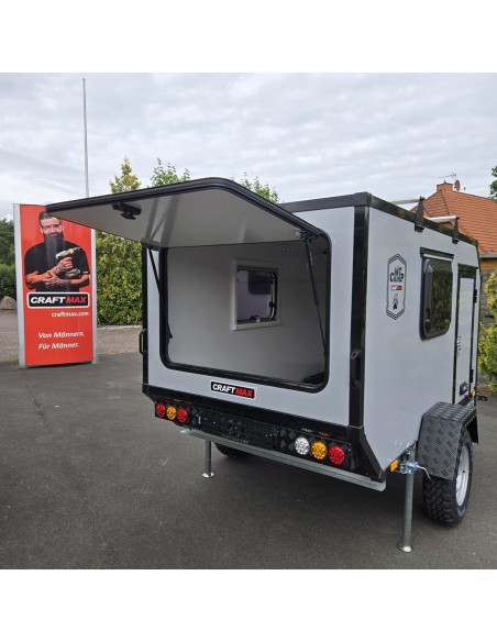 OffRoad-Campinganhaenger-750kg-2.80x1.47x1.40m-Heckklappe-Tuer-2-Fenster-variable-Zwischenwand-100kmh-1