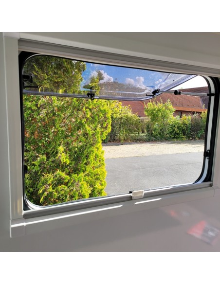 CRAFTMAX-OffRoad-Camping-Anhaenger-1300kg-Einachs-3.00x1.50x1.80m-mit-Klappe-nach-oben-Fenster-Tuer-100kmh-18