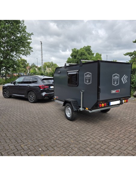 CRAFTMAX-OffRoad-mini-Campinganhaenger-750kg-Heckklappe-Tuer-2-Fenster-variable-Zwischenwand-2