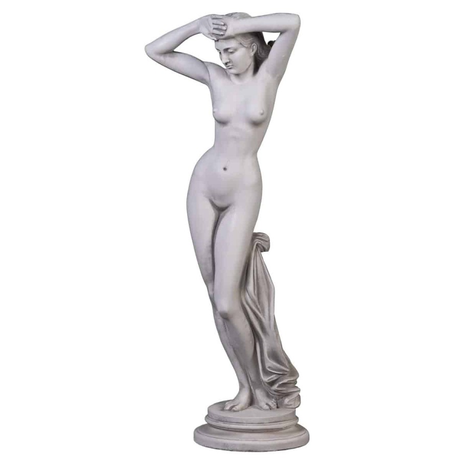 Venus-Skulptur-beeindruckende-Statue-handgefertigte-Steinfigur-fuer-Ihren-Garten-Park-Villa-Hoehe-80cm-2