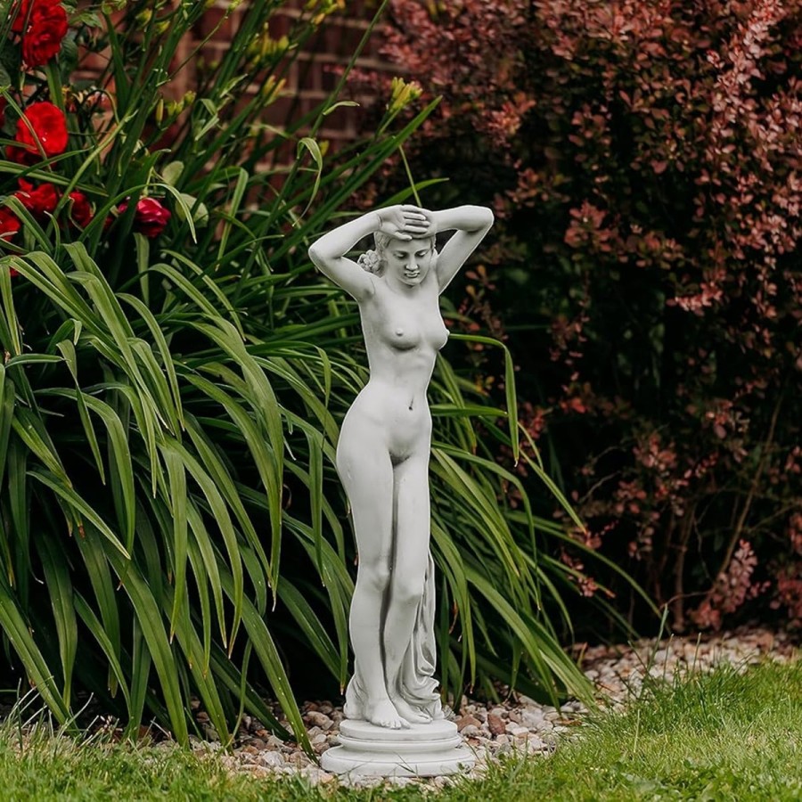 Venus-Skulptur-erotische-Statue-handgefertigte-Steinfigur-fuer-Ihren-Garten-Park-Villa-Hoehe-80cm-4