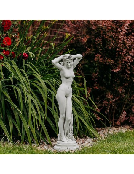 Venus-Skulptur-erotische-Statue-handgefertigte-Steinfigur-fuer-Ihren-Garten-Park-Villa-Hoehe-80cm-4