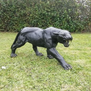 The-stalking-Panther-Bronzeskulptur-beeindruckende-handgefertigte-Skulptur-fuer-Ihren-Garten-Park-Villa-200x70x50cm-1 2