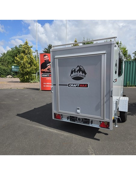 OffRoad-750-mini-Camper-PKW-Anhaenger-3.05x1.47x1.60m-Klappe-nach-oben-2-Fenster-Tuer-3-Dachtraeger-100kmh-gebremst-13