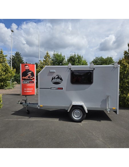 OffRoad-750-mini-Camper-PKW-Anhaenger-3.05x1.47x1.60m-Klappe-nach-oben-2-Fenster-Tuer-3-Dachtraeger-100kmh-gebremst-4