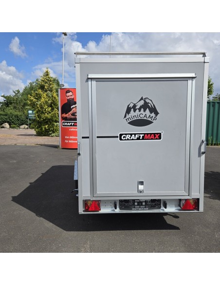 OffRoad-750-mini-Camper-PKW-Anhaenger-3.05x1.47x1.60m-Klappe-nach-oben-2-Fenster-Tuer-3-Dachtraeger-100kmh-gebremst-11