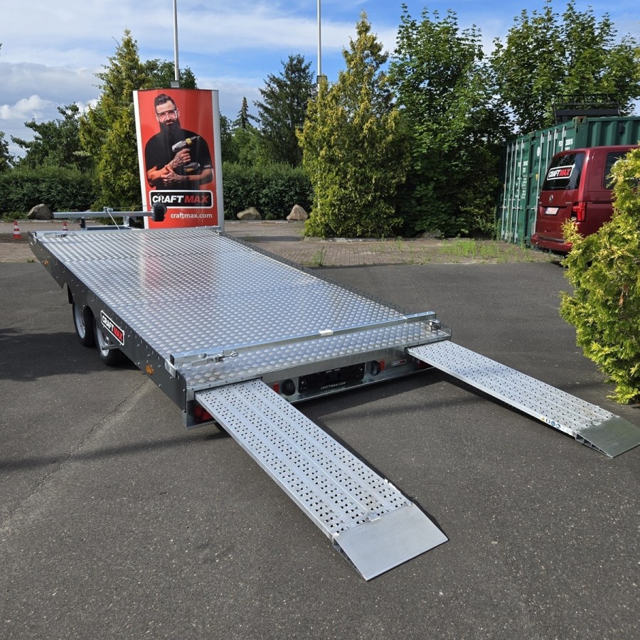 CRAFTMAX-SuperFlash-3500-Fahrzeugtransporter-Autotrailer-mit-schnell-kippbarer-Ladeflaeche-mit-Riffelblech-geschlossen-1