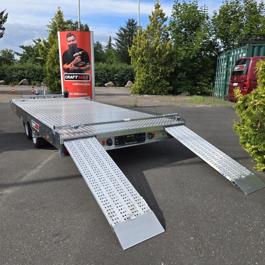 CRAFTMAX-SuperFlash-3500-Fahrzeugtransporter-Autotrailer-mit-schnell-kippbarer-Ladeflaeche-mit-Riffelblech-geschlossen-4