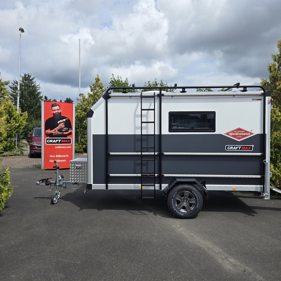 Sportcaravan®-Cube-3-OffRoad-Camping-Anhaenger-1250kg-Thermo-Sandwich-GFK-halfgrey-100kmh-2