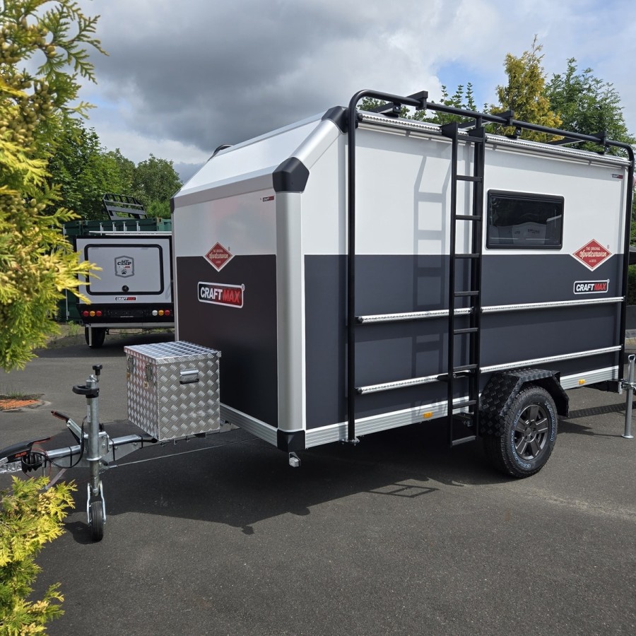 Sportcaravan®-Cube-3-OffRoad-Camping-Anhaenger-1250kg-Thermo-Sandwich-GFK-halfgrey-100kmh-4