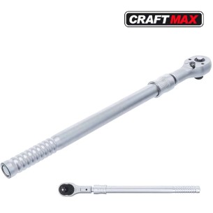 Teleskop-Umschaltknarre-Knarre-Ratsche-Dreiviertel-Zoll-20-mm-ausziehbar-600-bis-985-mm-Chrom-Vanadium-Stahl-1