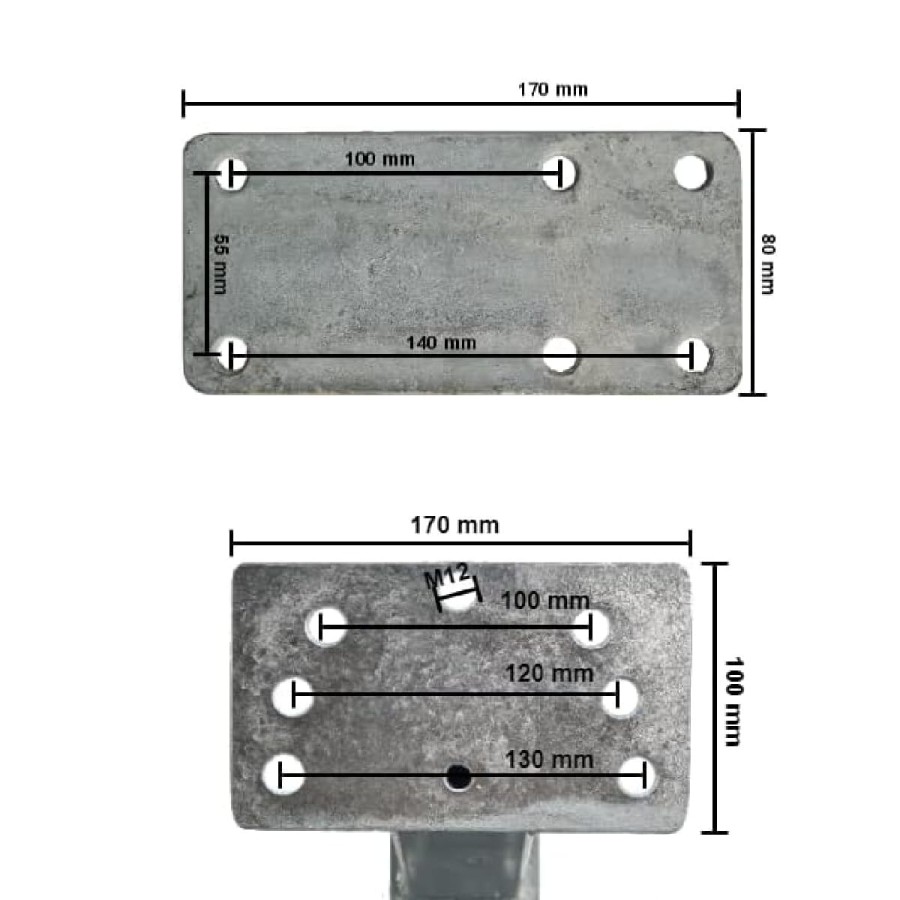 Ersatzradhalter-Fahrradtraegerhalter-passend-fuer-PKW-Anhaenger-Caravan-zur-Montage-an-der-Deichsel-5