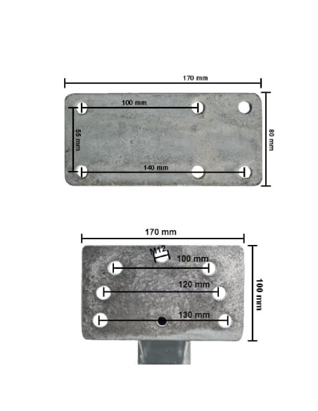 Ersatzradhalter-Fahrradtraegerhalter-passend-fuer-PKW-Anhaenger-Caravan-zur-Montage-an-der-Deichsel-5