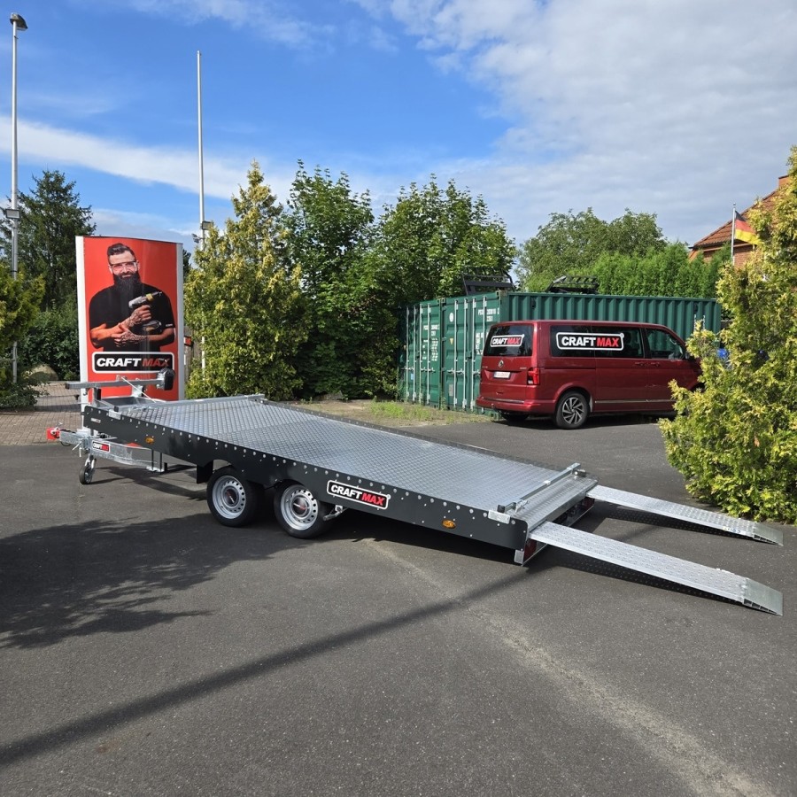 CRAFTMAX-SuperFlash-3500-Fahrzeugtransporter-Autotrailer-mit-schnell-kippbarer-Ladeflaeche-mit-Riffelblech-geschlossen-3