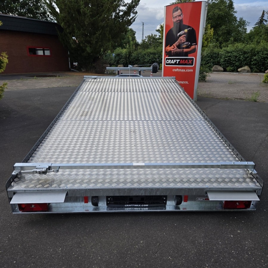 CRAFTMAX-SuperFlash-3500-Fahrzeugtransporter-Autotrailer-mit-schnell-kippbarer-Ladeflaeche-mit-Riffelblech-geschlossen-8
