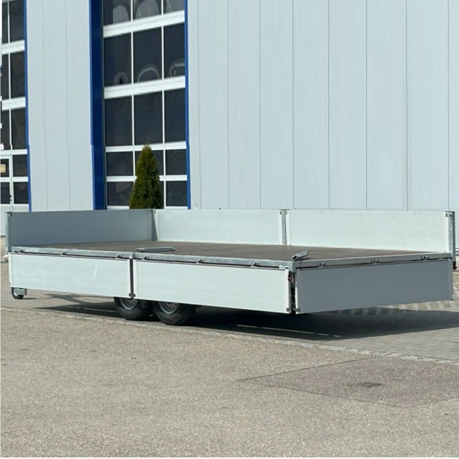 CRAFTMAX®-XXL-ALU-Hochlader-3.500-kg-3-achsig-LED-Beleuchtung