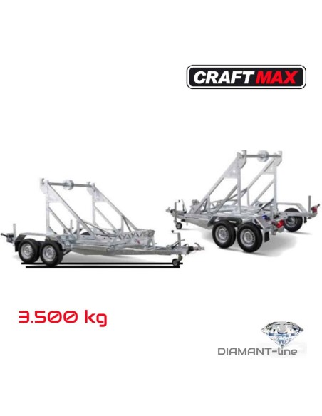 CRAFTMAX®-Kabeltrommelanhaenger-3500-Tandem-fuer-Trommelgroesse-O260-100-kmh