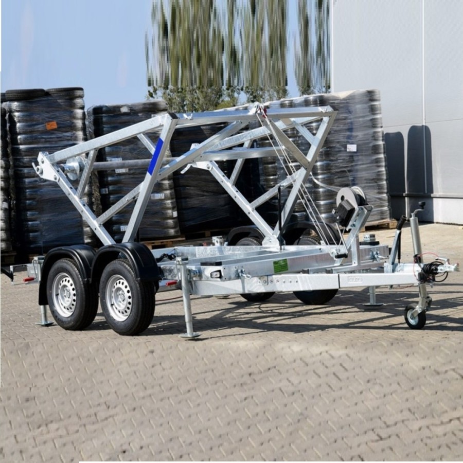 CRAFTMAX®-Diamantlinie-Kabeltrommelanhaenger-3500-Tandem-fuer-Trommelgroesse-O260-2