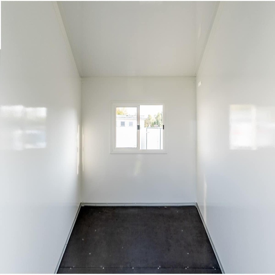 CRAFTMAX-Bauwagen-1300-Basic-Thermo-Sandwichpanele-3.70x2.10x2.30m-Fenster-Tuer-Stuetzen-4