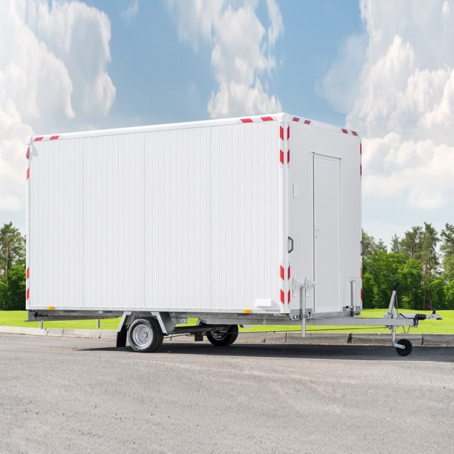 Bauwagen-1300-Thermo-Sandwichpanele-5.00x2.00x2.30m-Fenster-Tuer-Stuetzen