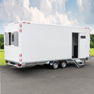 MobilOffice®-2700-Tandem-Thermo-Sandwichpanele-6.00x2.30x2.30m-mit-Buerobereich-WC-und-Lager 2