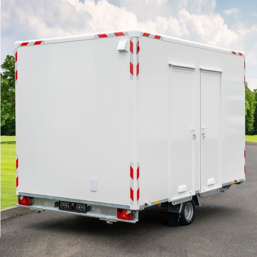 CRAFTMAX®-Toilettenwagen-1300-WC-Anhaenger-Baustellen-WC-3.50x2.20x2.30m-gebremst-100kmh-1