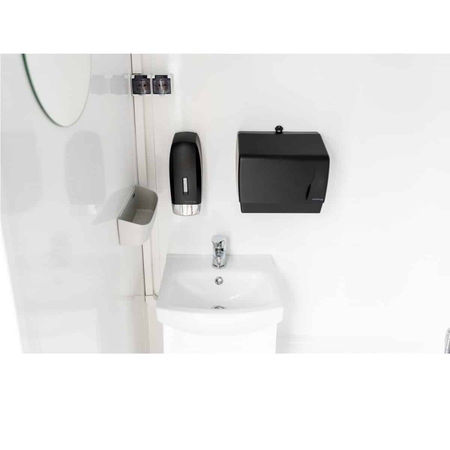 CRAFTMAX®-Toilettenwagen-1300-WC-Anhaenger-Baustellen-WC-3.50x2.20x2.30m-gebremst-100kmh-3