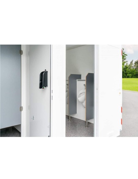 CRAFTMAX®-Toilettenwagen-1300-WC-Anhaenger-Baustellen-WC-3.50x2.20x2.30m-gebremst-100kmh-4