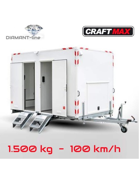 CRAFTMAX®-Toilettenwagen-1500-WC-Anhaenger-Baustellen-WC-Toilettenwagen-in-Thermo-Sandwich-100kmh